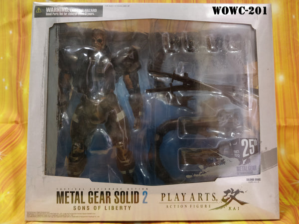 Square Enix Metal Gear Solid 2 - Sons of Liberty Play Arts Kai Solidus Snake Action Figure